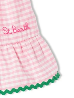 Abito da bambina con stampa vichy
