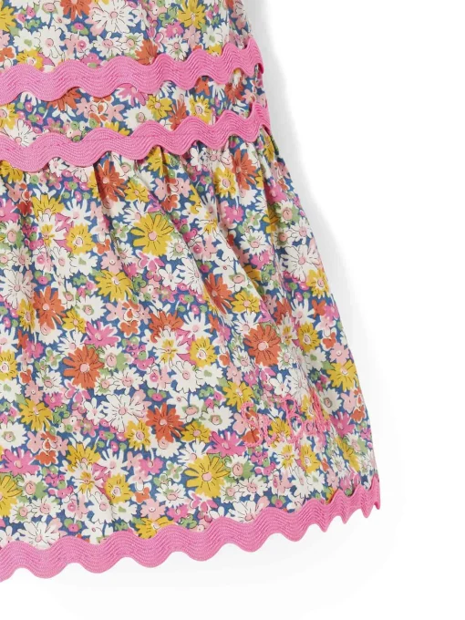 Abito da bambina con stampa fiori Liberty | EDIZIONE SPECIALE LIBERTY