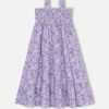 Abito da bambina in cotone Jemine Jr con stampa Betsy | REALIZZATO CON TESSUTO LIBERTY