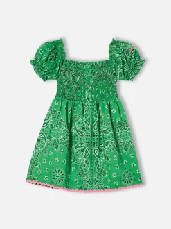 Abito da bambina stampa bandana