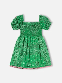 Abito da bambina stampa bandana