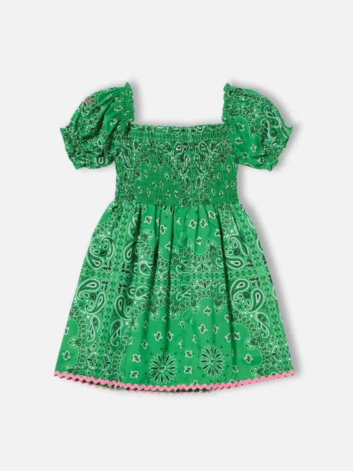 Abito da bambina stampa bandana