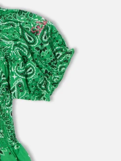 Abito da bambina stampa bandana