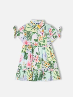 Abito da bambina stampa fiori