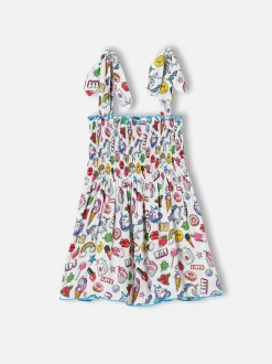 Abito da bambina stampa magic pop