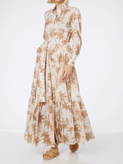 Abito da donna in cotone Toile de Jouy Jensen