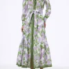Abito da donna in cotone Jensen con stampa floreale