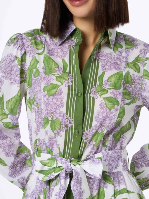 Abito da donna in cotone Jensen con stampa floreale