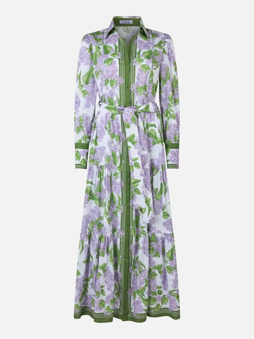 Abito da donna in cotone Jensen con stampa floreale