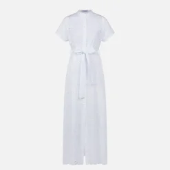 Abito da donna in sangallo bianco