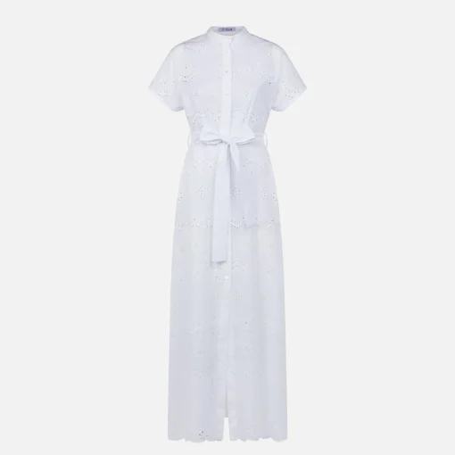 Abito da donna in sangallo bianco
