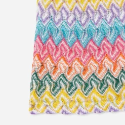 Abito in maglia da bambina Chevron