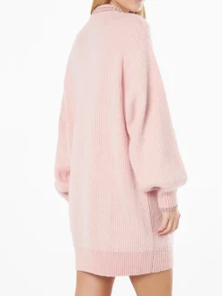 Abito in maglia garzata con ricamo Belle Rebelle
