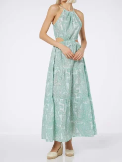 Abito lungo Kabi da donna cut-out