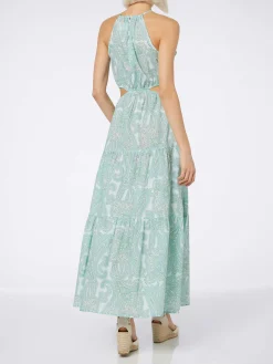 Abito lungo Kabi da donna cut-out