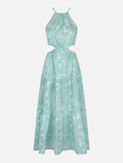 Abito lungo Kabi da donna cut-out