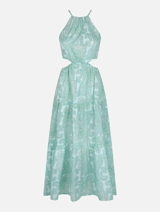 Abito lungo Kabi da donna cut-out