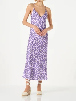 Abito sottoveste da donna con stampa margherite
