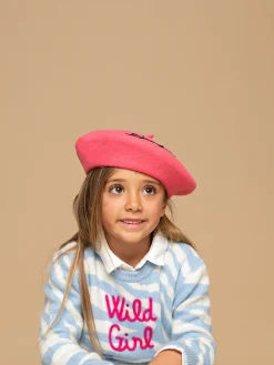 Basco da bambina con ricamo Double Trouble | Leontine Vintage Edizione Speciale