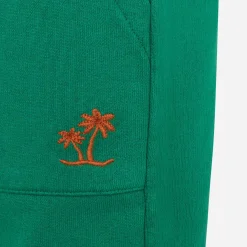 Bermuda da bambino in cotone verde