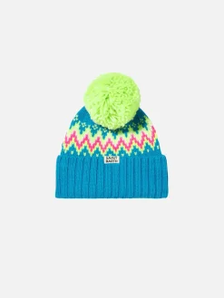 Berretto da bambina con pompon