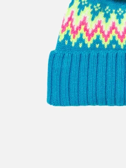 Berretto da bambina con pompon