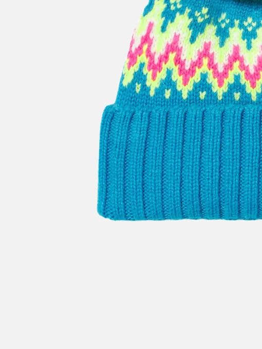 Berretto da bambina con pompon