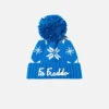 Berretto da bambino blu con fantasia norvegese