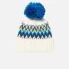 Berretto da uomo con jacquard islandese