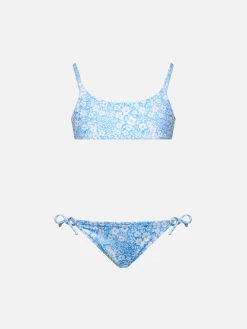 Bikini a bralette a fiori da bambina Jaiden