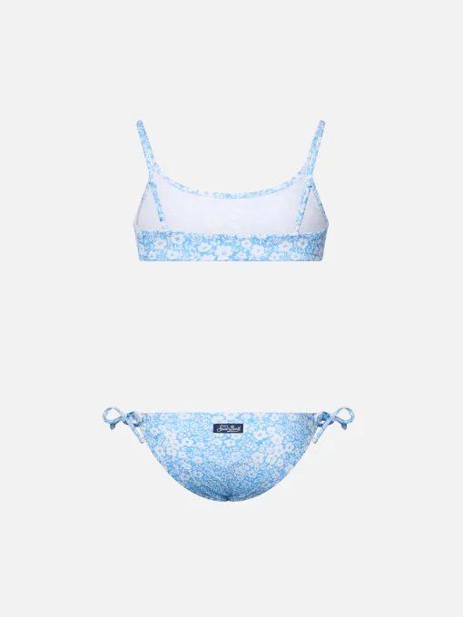 Bikini a bralette a fiori da bambina Jaiden