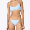 Bikini a bralette azzurro chiaro da donna Judy Naomi