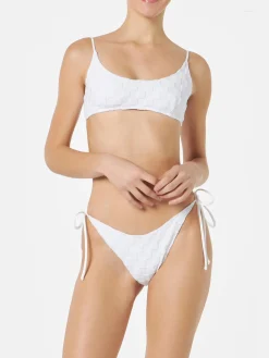 Bikini a bralette da donna in spugna