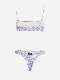 Bikini a bralette da donna Betsy Sadie Naomi | REALIZZATO CON TESSUTO LIBERTY