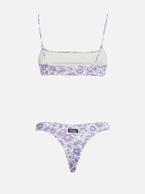 Bikini a bralette da donna Betsy Sadie Naomi | REALIZZATO CON TESSUTO LIBERTY
