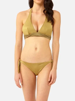 Bikini a bralette oro
