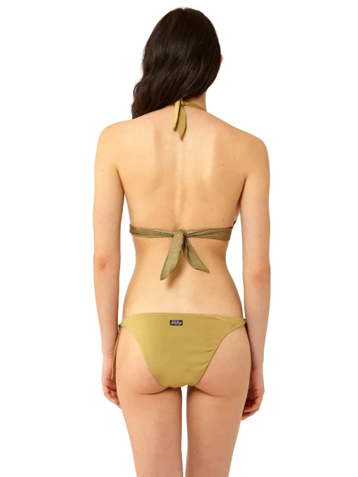 Bikini a bralette oro
