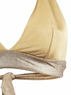 Bikini a bralette oro