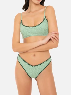 Bikini a fascia da donna all'uncinetto