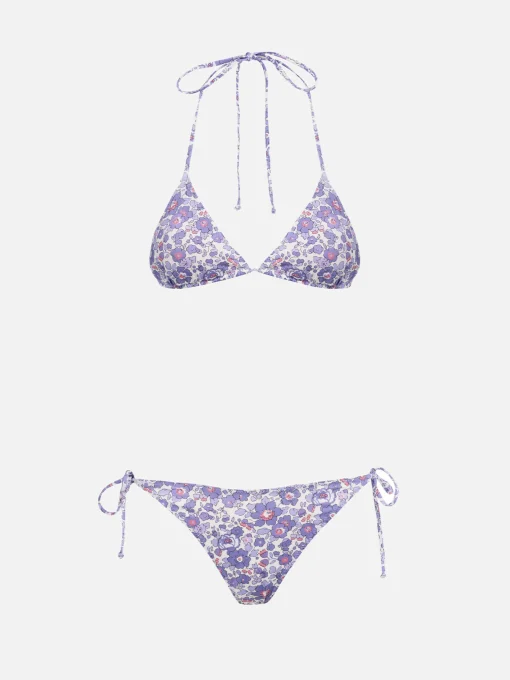 Bikini a triangolo da donna Betsy Leah Virgo | REALIZZATO CON TESSUTO LIBERTY