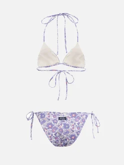 Bikini a triangolo da donna Betsy Leah Virgo | REALIZZATO CON TESSUTO LIBERTY