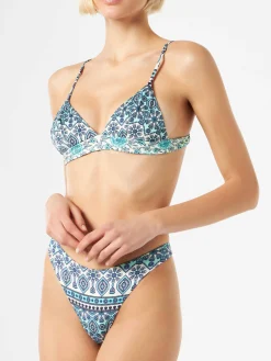 Bikini a triangolo stampa Gipsy