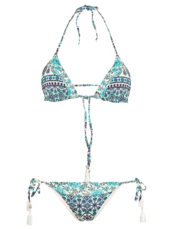 Bikini a triangolo stampa Gipsy