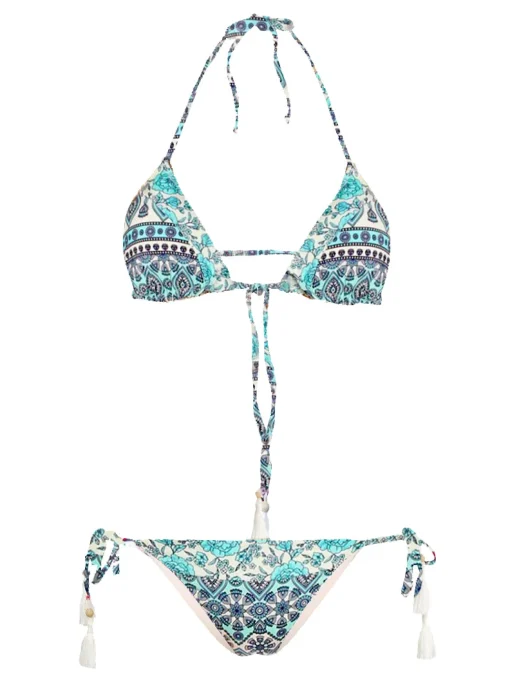 Bikini a triangolo stampa Gipsy