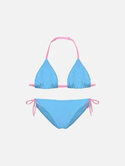 Bikini celeste da bambina