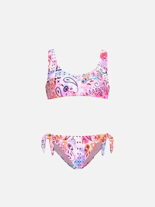 Bikini da bambina a bralette