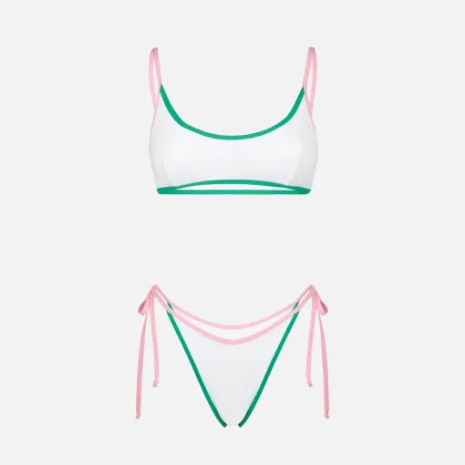 Bikini da donna a bralette in spugna