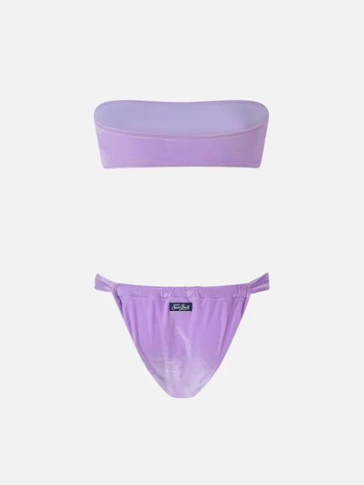 Bikini da donna a fascia in ciniglia Rebby Noelle