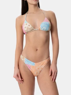 Bikini da donna a triangolo a bandana Leah Naomi