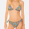Bikini da donna a triangolo con stampa ananas